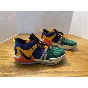 Nike LeBron Witness 7 Boys 5Y Multicolor Blue Red Basketball Shoe LB3 FQ8170-585